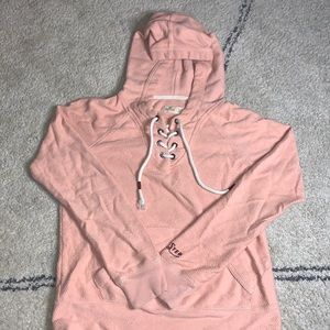 Salmon/pink hollister hoodie